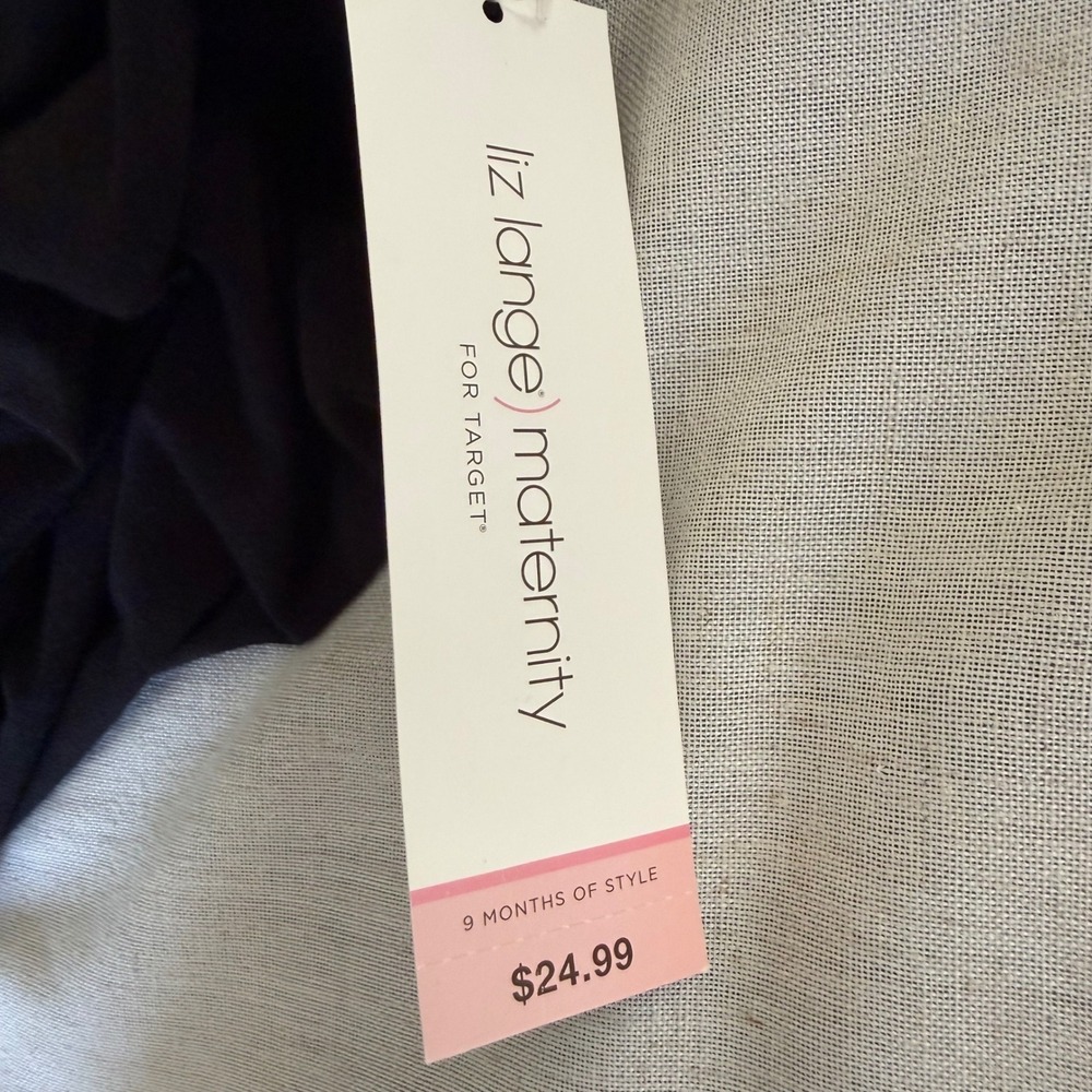 New Liz Lange for Target Maternity Maxi Skirt Side Slits L Staple Comfort NWT - Picture 4 of 10
